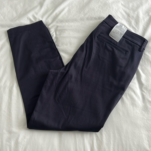 NWT Level 99 Brittany Zip Hem Trouser. Navy. Soft and stretchy fabric - Picture 1 of 8